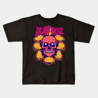 Death Rose Kids T-Shirt